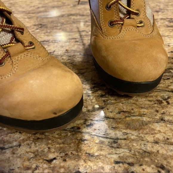 Timberland Women’s Spring Point Lace Up 14” Wedge Boots Wheat/Brown size 7 - Picture 5 of 9